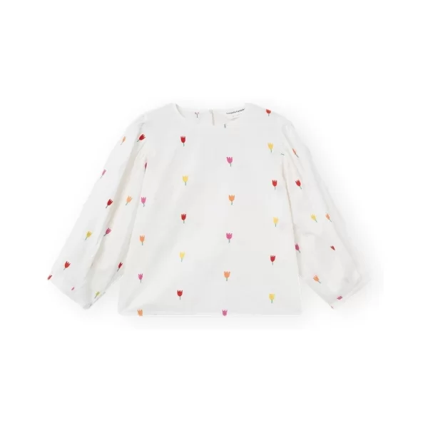 Compania Fantastica Μπλούζα Compania Fantastica COMPAÑIA FANTÁSTICA Top 41009 - Ecru