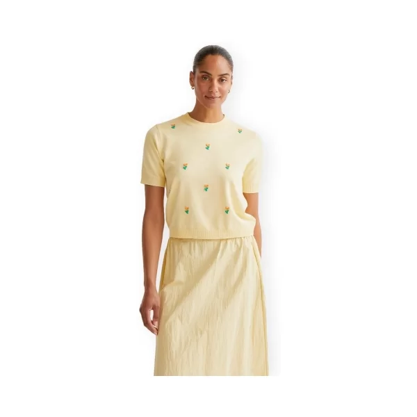 Compania Fantastica Μπλούζα Compania Fantastica COMPAÑIA FANTÁSTICA Top 10252 - Yellow