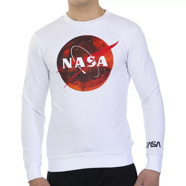 Αθλητικό T-shirt Nasa MARS12S-WHITE