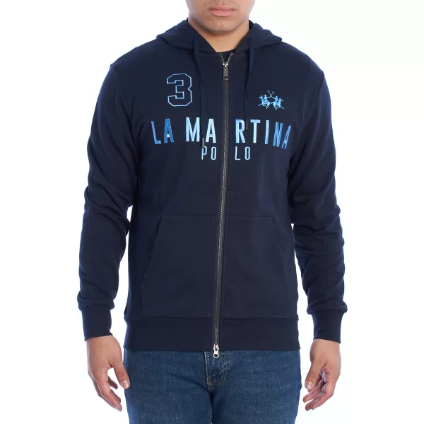 La Martina T-shirt με κουκούλα La Martina YMF305-FP568-07017