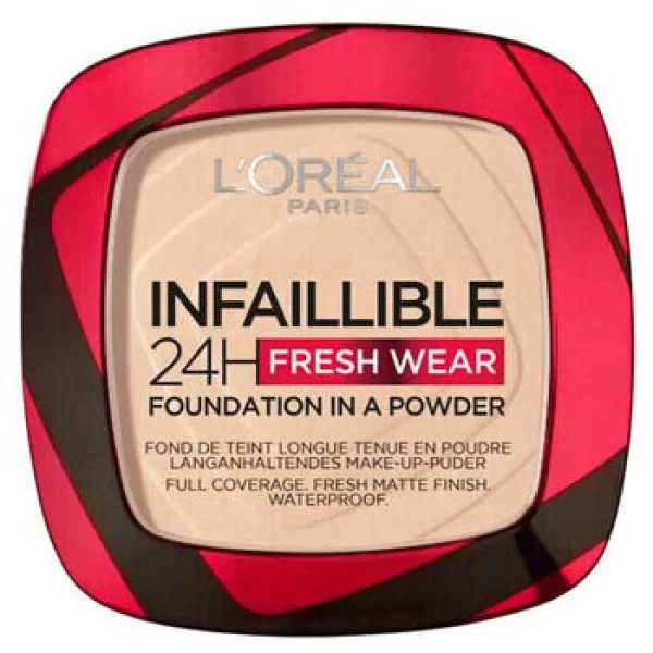 L'Oreal Blush & πούδρες L'oréal Infallible 24H Fresh Wear Powder Foundation - 20 Ivory