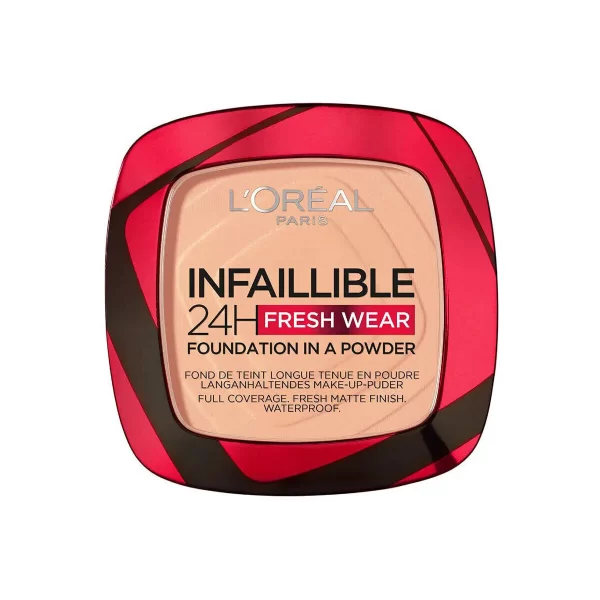 L'Oreal Blush & πούδρες L'oréal Infallible 24H Fresh Wear Powder Foundation - 245 Miel