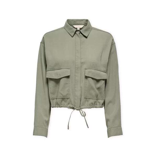 Only Παλτό Only Aris Life Jacket - Smokey Olive