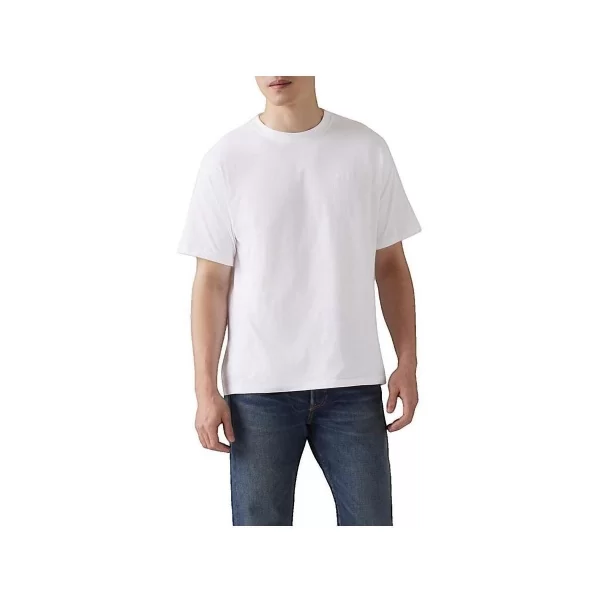 Levis T-shirt με κοντά μανίκια Levis T-shirt Red Tab Vintage en coton biologique blanc