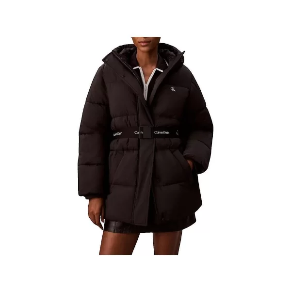 Calvin Klein Jeans Χοντρό μπουφάν Calvin Klein Jeans Doudoune Belted Midweight Puf ceinturée