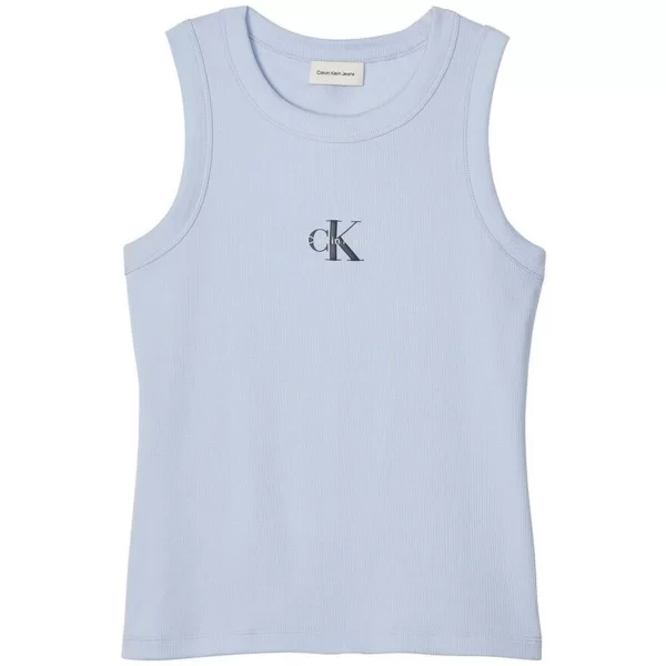 Calvin Klein Jeans Αμάνικα/T-shirts χωρίς μανίκια Calvin Klein Jeans Camisetas Mujer Modèle Lv047e200g Sl