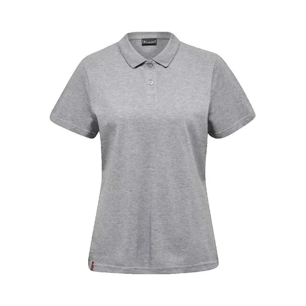 Hummel Πόλο με κοντά μανίκια hummel Polo femme Red Classic gris