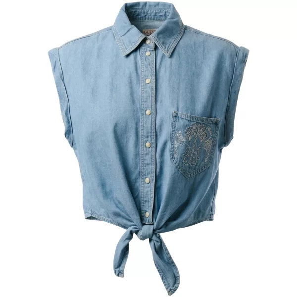 Guess Πουκάμισα Guess AMBRA SHIRT W6GH18 D0713