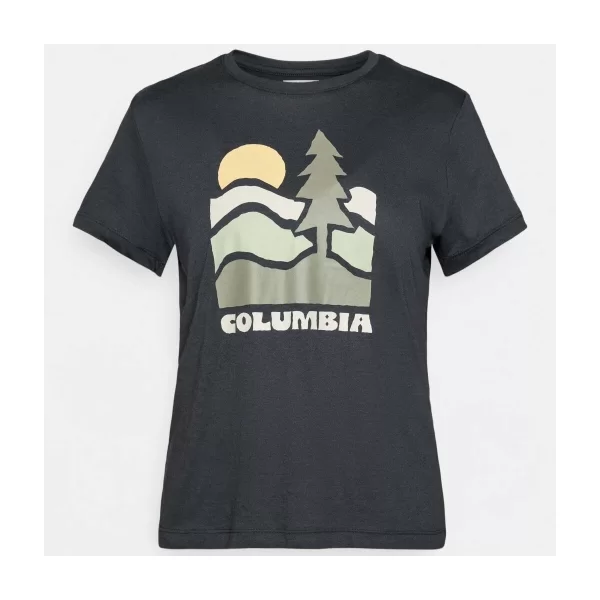 Columbia T-shirt με κοντά μανίκια Columbia Camisetas Mujer Modèle Ruby Springs Graphic Fit
