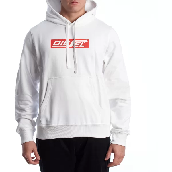 Diesel T-shirt με κουκούλα Diesel A18981_RIAJH-100