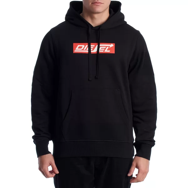 Diesel T-shirt με κουκούλα Diesel A18981_RIAJH-900
