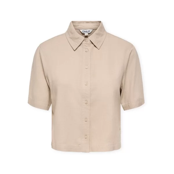 Only Πουκάμισα Only Goa Shirt - Oxford Tan