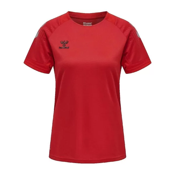 Hummel T-shirt με κοντά μανίκια hummel T-shirt hmlLEAD S/S Poly Jersey Femme