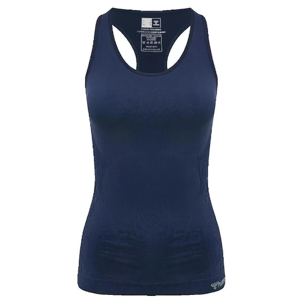 Hummel Αμάνικα/T-shirts χωρίς μανίκια hummel Débardeur hmlTIF SEAMLESS TOP sans couture bleu