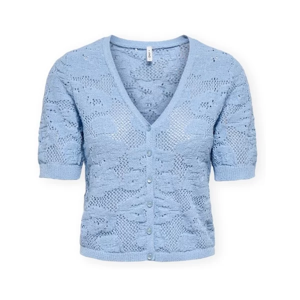Only Μπλούζα Only Chloe Life Cardigan - Soft Chambray
