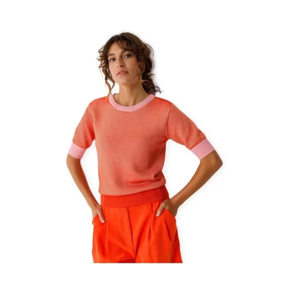 SKFK Φούτερ Skfk Muike-Gots Knit - Orange