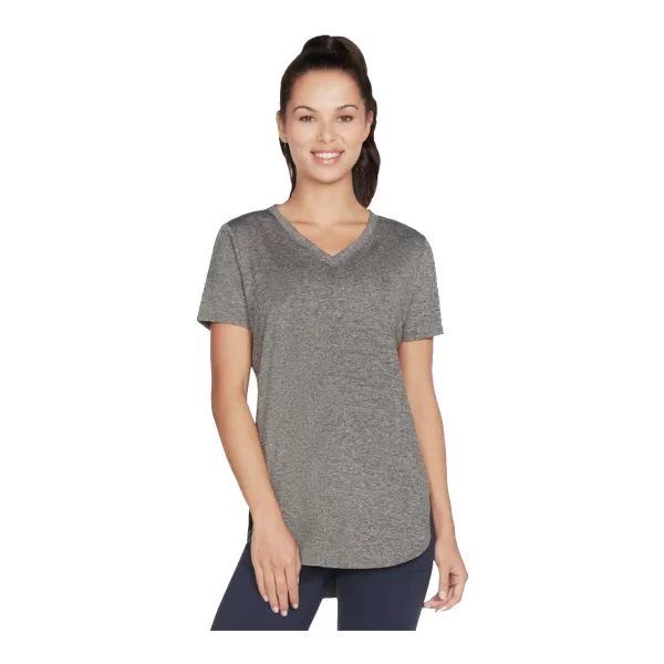 Skechers T-shirt με κοντά μανίκια Skechers Diamond Blissful Tunic Tee
