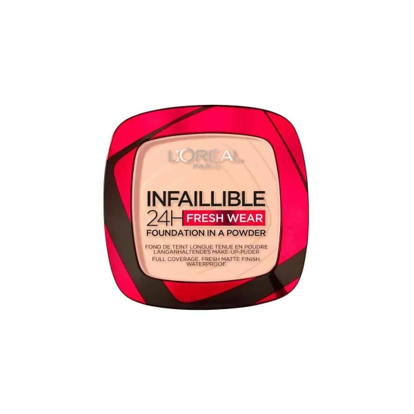 L'Oreal Blush & πούδρες L'oréal Infallible 24H Fresh Wear Powder Foundation- 130 True B