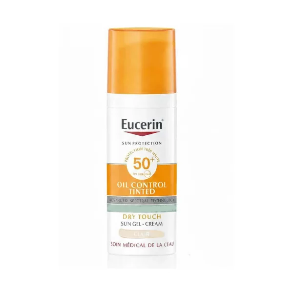 Eucerin αντηλιακή προστασία Eucerin Tinted Gel-Cream Oil Control Dry Touch SPF50+ 50 ml - L