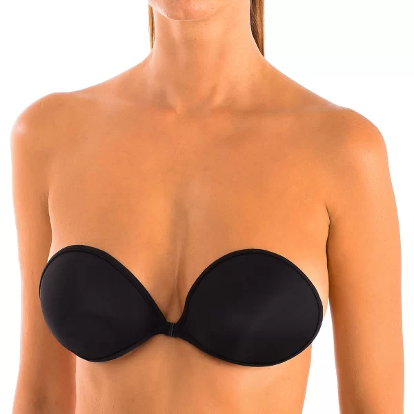 Q-En Στράπλες / Με αφαιρούμενες τιράντες Q-En NGR1036-NERO