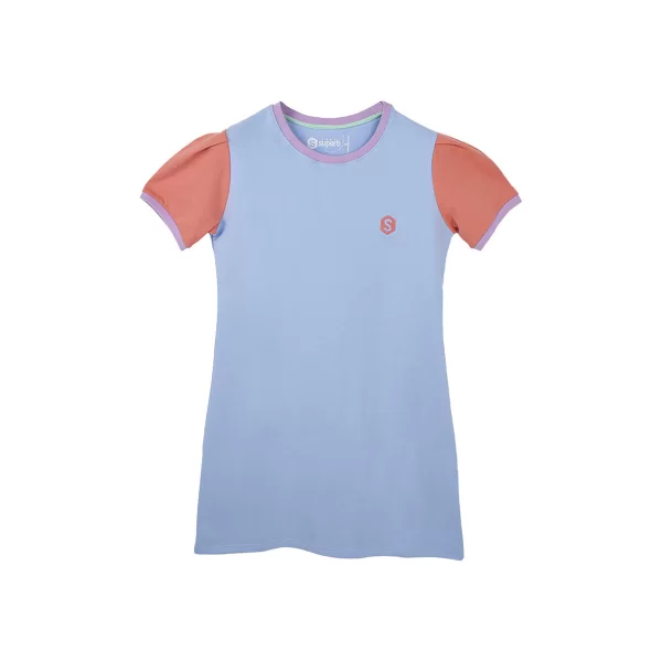 Superb 1982 Κοντά Φορέματα Superb 1982 SPRBDR-2201-BLUE