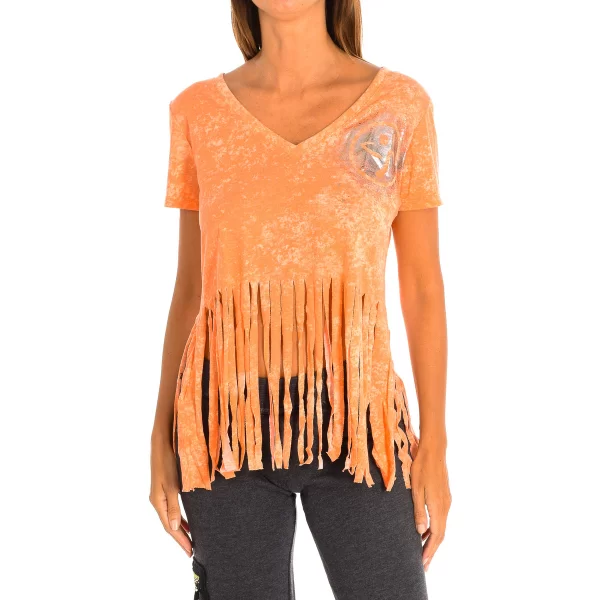 Zumba T-shirt με κοντά μανίκια Zumba Z1T00401-MANGO