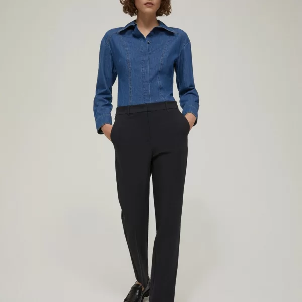 Penny Black Penny Black Γυναικείο Παντελόνι Slim Fit σε Μαύρο