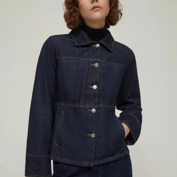 Penny Black Penny Black Γυναικείο Τζιν Μπουφάν Slim Fit σε Μπλε