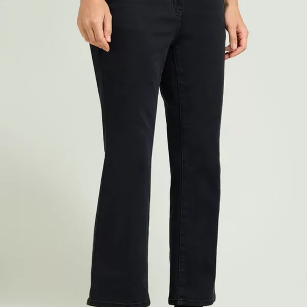 Luisa Viola Luisa Viola Γυναικείο Τζιν Kick Flare σε Μαύρο