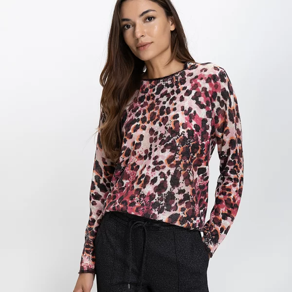 GERRY WEBER Gerry Weber Γυναικεία Μπλούζα Regular Fit Με Animal Print Σχέδιο
