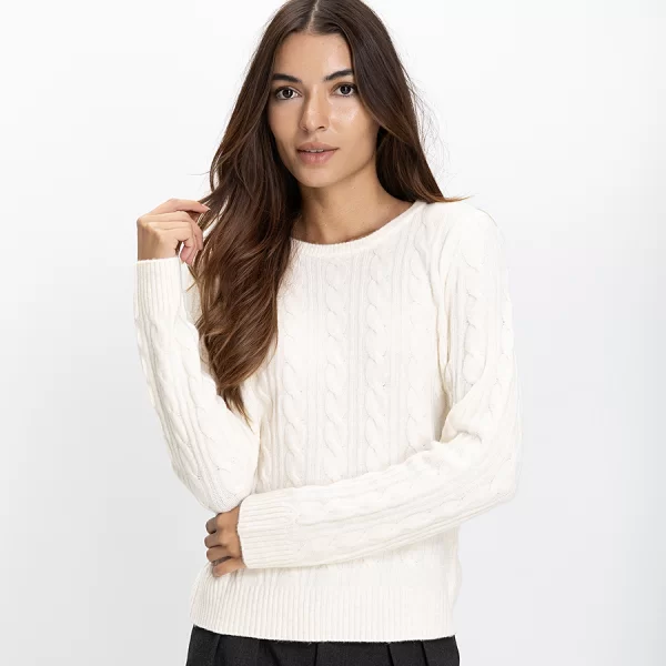 GERRY WEBER Gerry Weber Γυναικείο Πλεκτό Regular Fit Με Πλέξη κοτσίδα