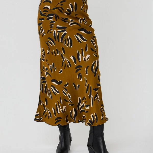 EsQualo EsQualo Γυναικεία Φούστα Harmony Maxi Με Print