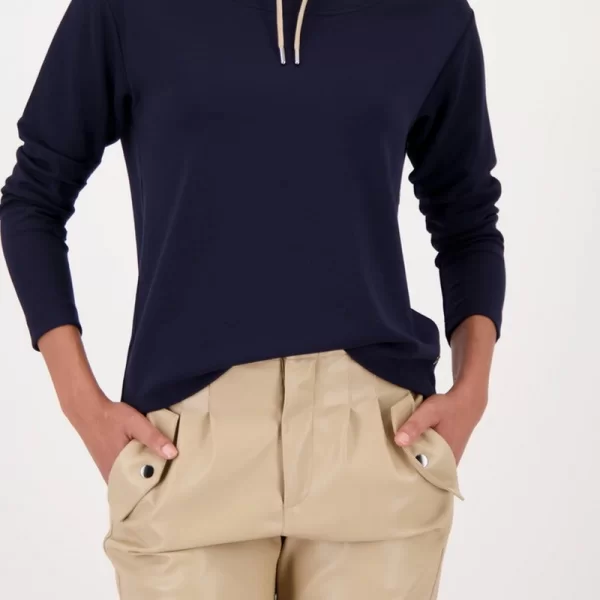 Monari Monari Γυναικείο Μπλουζάκι Με Κορδόνι