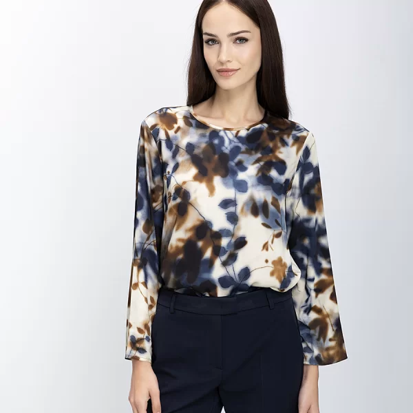 Γυναικεία Μπλούζα Με Floral Μοτίβο