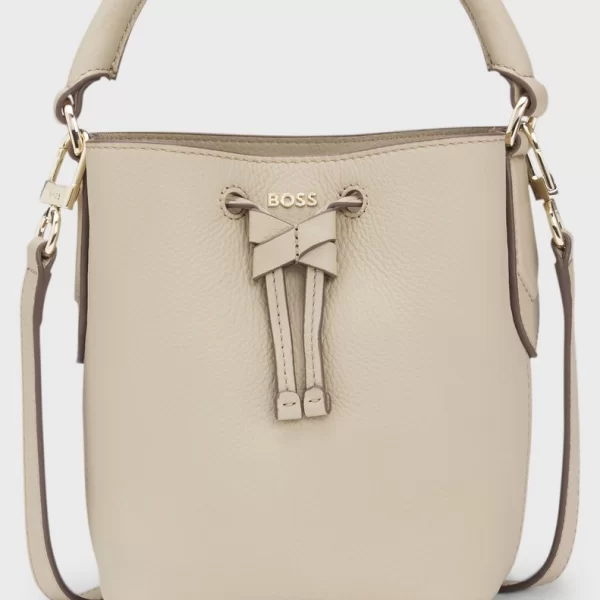 Boss Boss Γυναικεία Τσάντα Crossbody Bucket Lenah Sm Κανονική Γραμμή