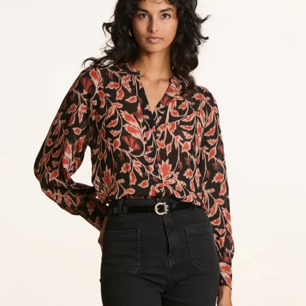 La Fee Maraboutee Γυναικείο Πουκάμισο Με Φλοράλ Μοτίβο