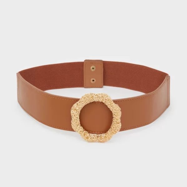 Nali Nali Γυναικεία Ελαστική Ζώνη Venus σε Καφέ