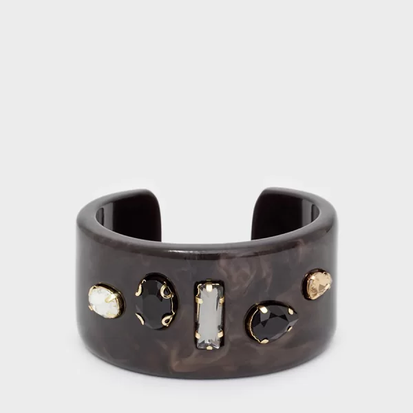 Nali Nali Βραχιόλι από Στερεή Ρητίνη με Χρωματιστές Πέτρες