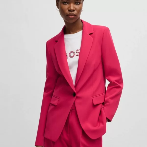 Boss Boss Γυναικείο Fitted Σακάκι Blazer Stretch Slim Fit