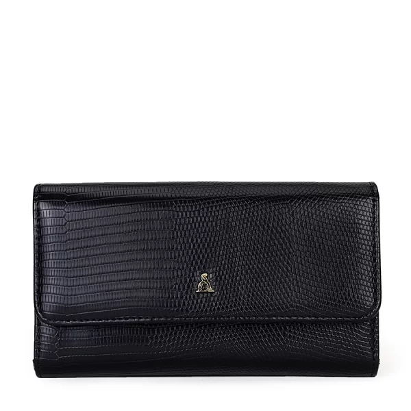 L'Atelier du Sac L’Atelier Du Sac Γυναικείο Clutch Με Ανάγλυφη Croco Υφή