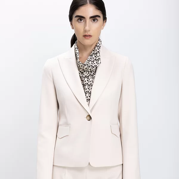 Laura Donini Γυναικείο Σακάκι Με Κλασικό Γιακά Tailored Fit