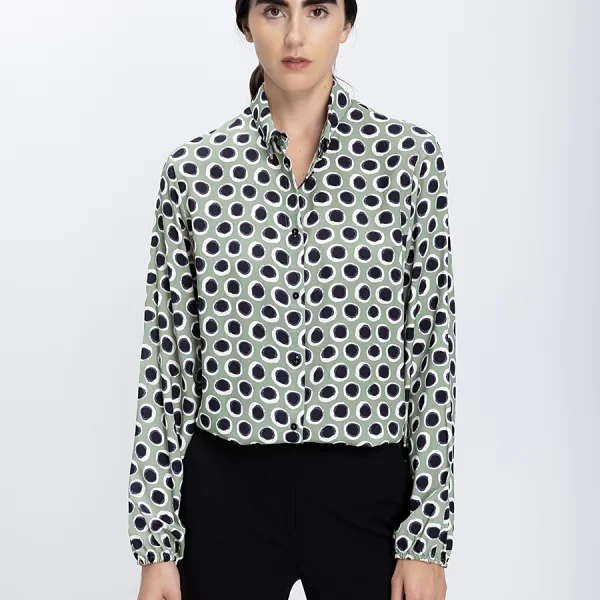 Luisa Viola Γυναικείο Πουκάμισο Με Πουά Σχέδιο