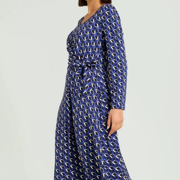 Luisa Viola Luisa Viola Γυναικείο Φόρεμα Fit & Flare Με Γεωμετρικό Σχέδιο