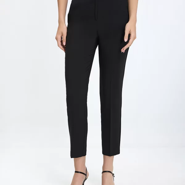 Laura Donini Γυναικείο Παντελόνι Slim Fit με Ψηλή Μέση