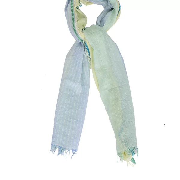 In Linea Firenze Γυναικείο Φουλάρι με Ριγέ Σχέδιο σε Εμπριμέ