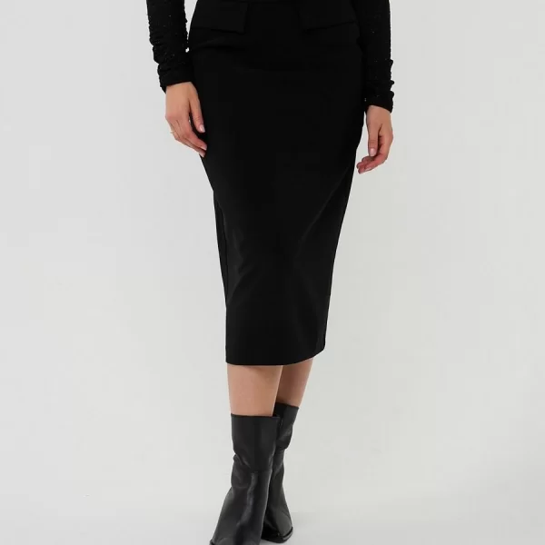 EsQualo EsQualo Γυναικεία Φούστα Long City Με EsQualo Buckle