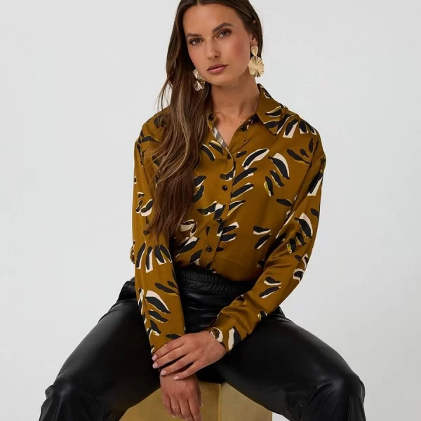 EsQualo EsQualo Γυναικείο Πουκάμισο Harmony Regular Fit