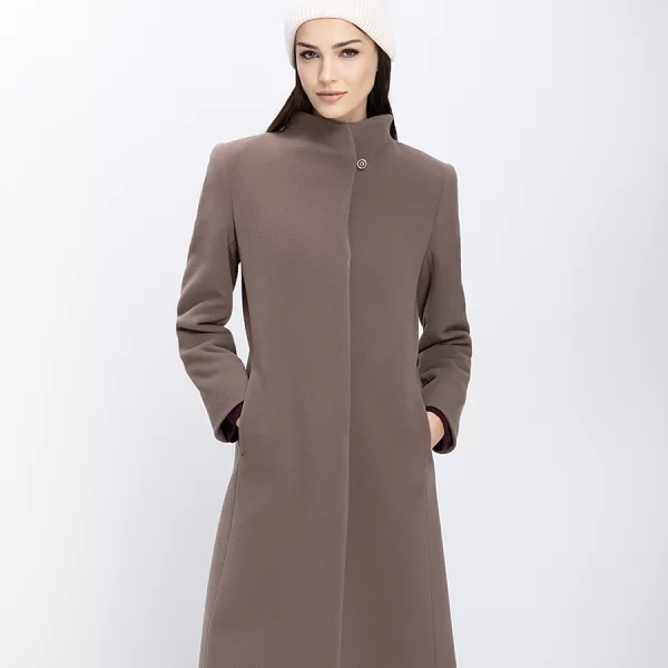 CINZIA ROCCA Cinzia Rocca Γυναικείο Παλτό Με Όρθιο Γιακά