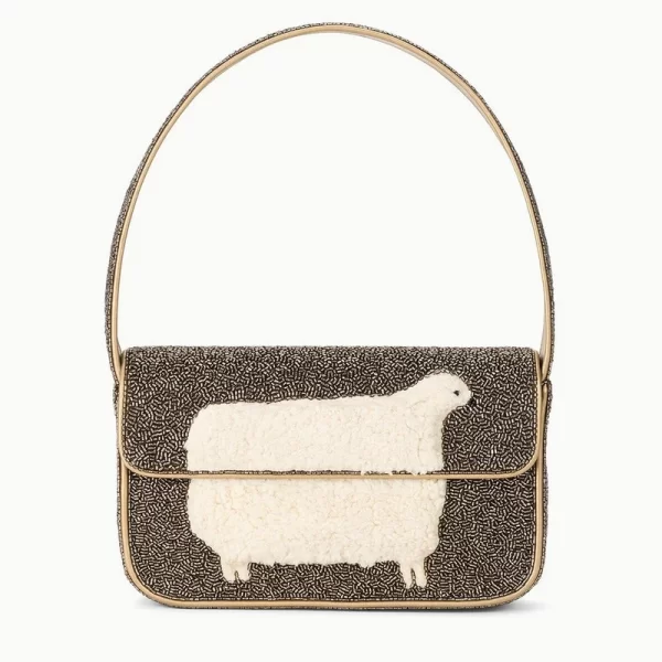 STAUD Staud Γυναικεία Τσάντα Tommy Beaded Bag – Dolly
