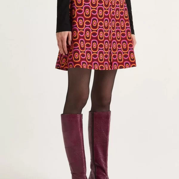 MALIPARMI Maliparmi Γυναικεία Μίνι Φούστα Rolling Chain Regular Fit